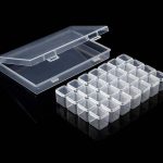 Kis gyémántszem tároló doboz