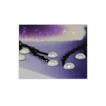 Virágok négy részes kreatív gyémánt kirakó részben kirakható