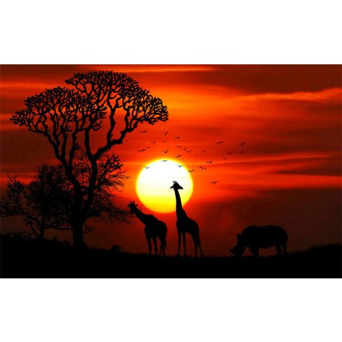 500 db-os Puzzle Számfestő