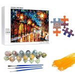 500 db-os Puzzle Számfestő