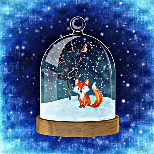 Kis róka számfestő 1000 db-os puzzle