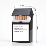 Gyémántszemes kirakó cigaretta tartó doboz papagájos 