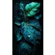 Éjféli Harmat - Prémium Gyémántszemes Kirakó Különleges AB és tündérporos NÉGYZET alakú Gyémántokkal 40x70cm
