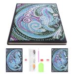 50 oldalas sima lovas jegyzetfüzet gyémántszemes kirakó