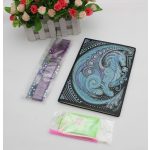 50 oldalas sima lovas jegyzetfüzet gyémántszemes kirakó