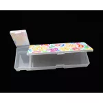 Tolltartó világoskék csepp formával gyémántszemes kirakóval