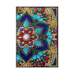 Relaxációs mandala gyémántszemes kirakó jegyzetfüzet