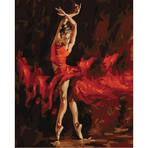 Balerina négyzet alakú kreatív gyémánt kirakó Balerina négyzet alakú kreatív gyémánt kirakó