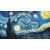 Van Gogh CSillagos éj Kör alakú Gyémántszemes kirakó 30x40