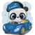 Panda kör alakú kreatív gyémántszemes kirakó gyerekeknek 20x20 cm