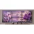 Orchideák a tóparton 3 részes kép – 1. rész kör alakú kreatív gyémánt kirakó 30x40