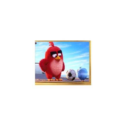 Angry Birds Kör alakú Gyémántszemes kirakó 30x30