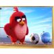Angry Birds Kör alakú Gyémántszemes kirakó 30x30
