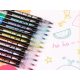 Outline Pen készlet 12 db-os csillogó kontúrtoll szett filctoll
