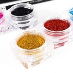 Csillámtetoválás Készlet 6 színű csillámporral