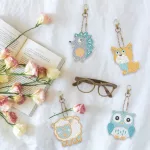 Kedvenc Állataink gyémántszemmel kirakható kulcstartók