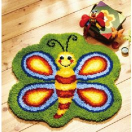Lepke subaszőnyeg kézimunka készlet