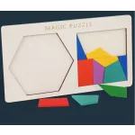 Magic Puzzle - Fa geometriai kirakó