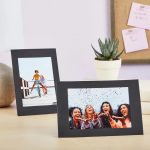 Fekete Papír képkeret díszíthető