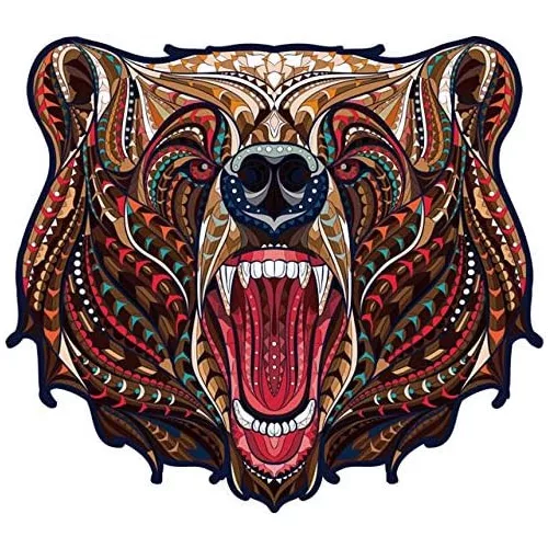 Magic Puzzle - Fa kirakó Medve A3 méret