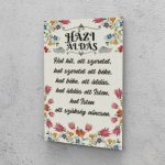 Házi áldás négyzet alakú kreatív gyémánt kirakó 40x65