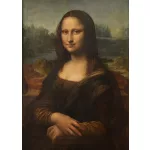Mona Lisa – Leonardo da Vinci festménye nyomán négyzet alakú kreatív gyémánt kirakó 50x70