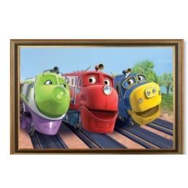 Chuggington Négyzet alakú Gyémántszemes kirakó 30x30