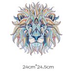 Magic Puzzle - Fa kirakó Kék oroszlán A4 méret