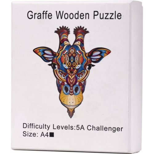 Magic Puzzle - Fa kirakó Zsiráf A4 méret