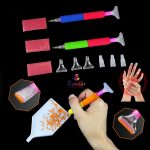 Puha szivacs borítású 2 fejes toll gyémántszemes kirakóhoz 