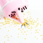 Rózsaszín Mini porszívó gyémántszemekhez