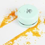 Mini porszívó gyémántszemekhez almazöld színben