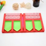 Gyémántszem tálca tartó habszivacsból dobozokkal