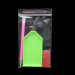 Gyémántszemes kirakó tálca toll ragacsos anyag csomag