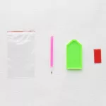 Gyémántszemes kirakó tálca toll ragacsos anyag csomag