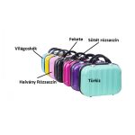 Gyémántszem tároló kemény fedelű extra nagy bőrönd 132 db fiolával