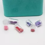 Türkíz Gyémántszem tároló exkluzív doboz126 db fiolával