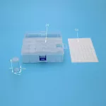 Kis fiolás gyémántszem tároló doboz