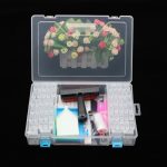 Gyémántszem tároló nagy füles doboz eszközökkel 