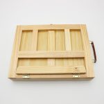 Kompakt festődoboz festmény tartóval