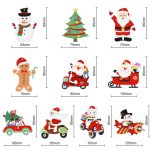 Mikulásos Karácsonyfa Díszek gyémántszemes kirakó