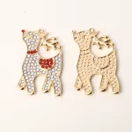 Rénszarvas kreatív gyémántszemes kirakó kulcstartó 