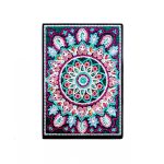 50 oldalas sima kör mandala jegyzetfüzet gyémántszemes kirakó