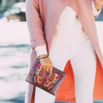 Pillangós színes kis retikül gyémántszemes kirakóval