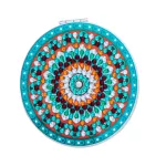 Mandala mintás gyémántszemmel kirakható kozmetikai tükör