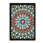 Ékes kék mandala mintás jegyzetfüzet gyémántszemes kirakó