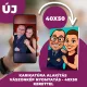 Egyedi Karikatúra Kép vászonkép nyomtatás vakrámára feszítve - Saját Fotódból Műalkotás 40x50 cm