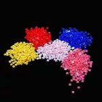 Négyzet alakú meglepetés színű gyémántszemek 10 csomag 