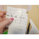 Kreatív gyémánt kirakó eszköz szett gyémántszem rollerrel