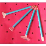 Toll variációk gyémántszemes kirakóhoz különböző fejjel rózsaszín